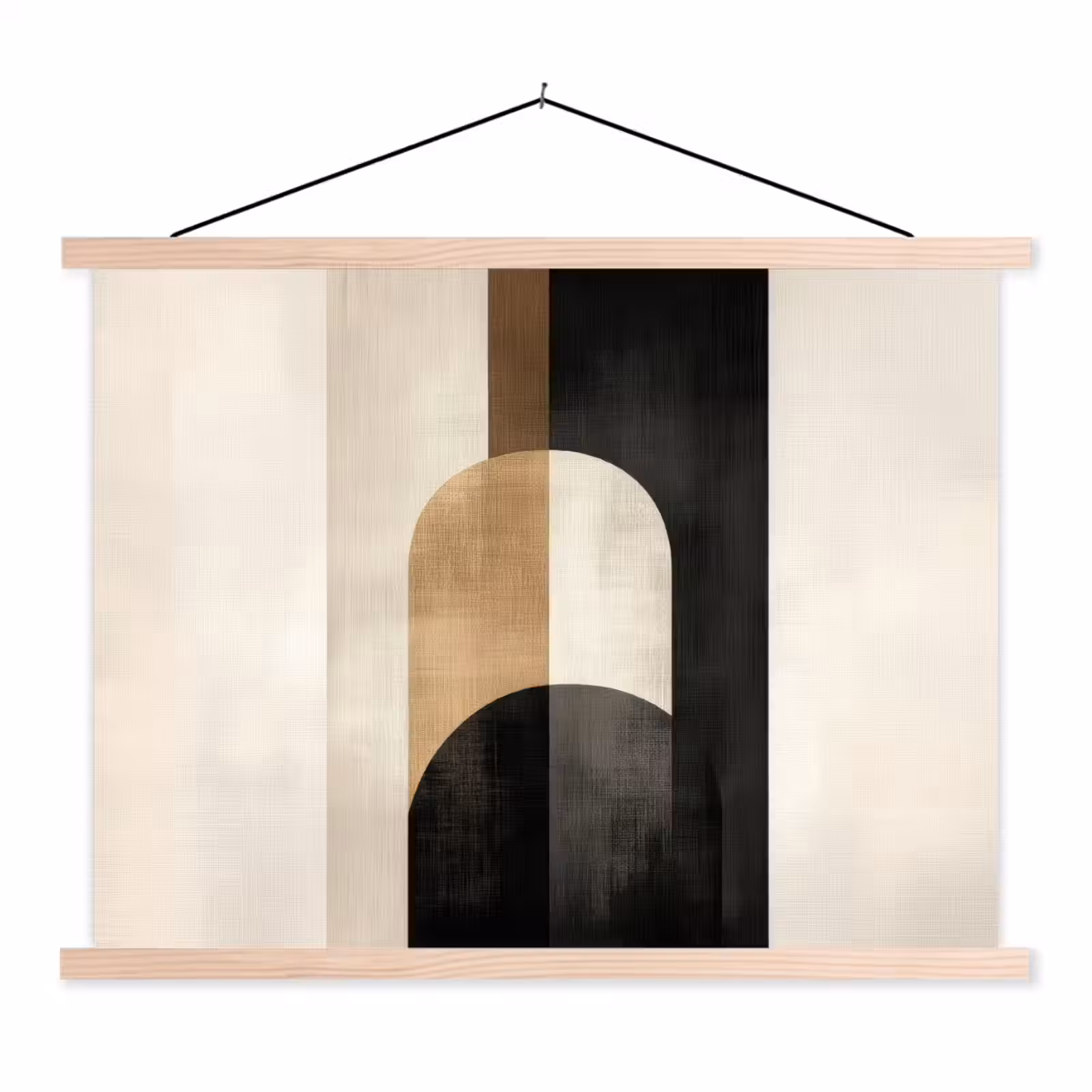 Schoolplaat - Geometrische - Vormen - Wit — 1