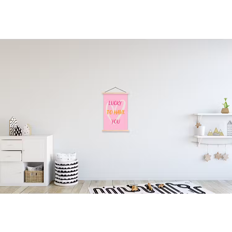 Schoolplaat - Lucky - Love - Valentijn - Roze — 3