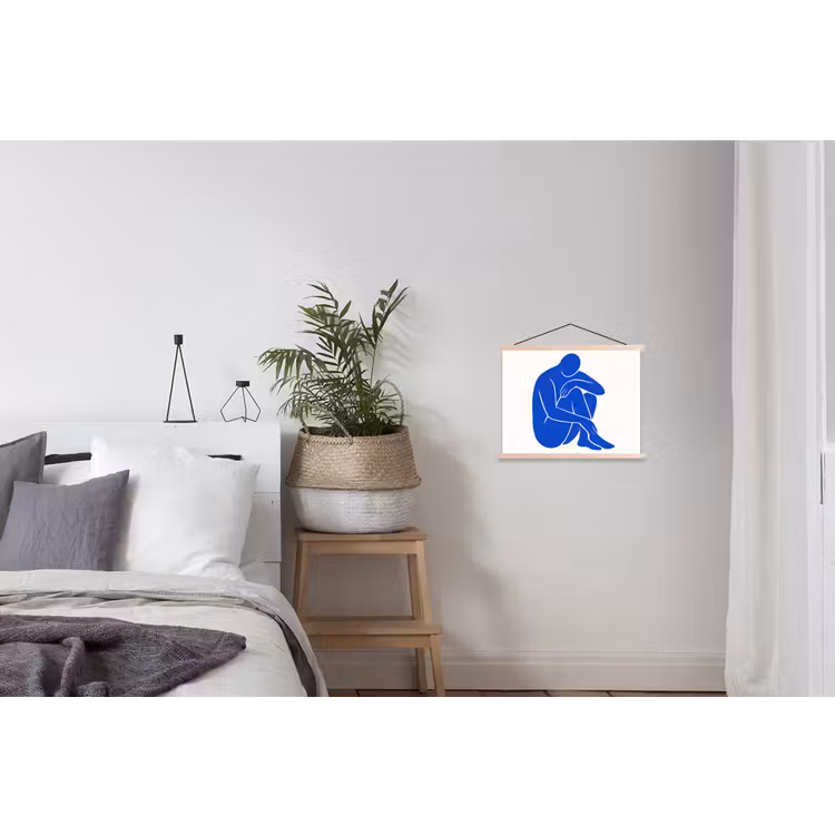 Schoolplaat - Lichaam - Abstract - Blauw — 2