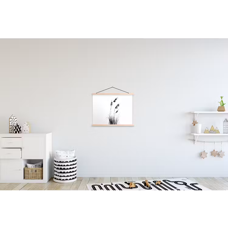 Schoolplaat - Minimalistisch - Stelen - Wit — 3