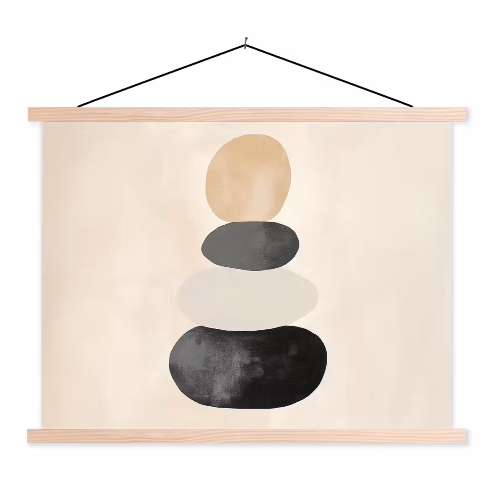 Schoolplaat - Japandi - Wabi sabi - Beige — 1