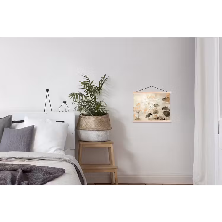 Schoolplaat - Bloemen - Japandi - Wabi sabi — 2