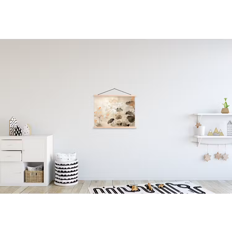 Schoolplaat - Bloemen - Japandi - Wabi sabi — 3
