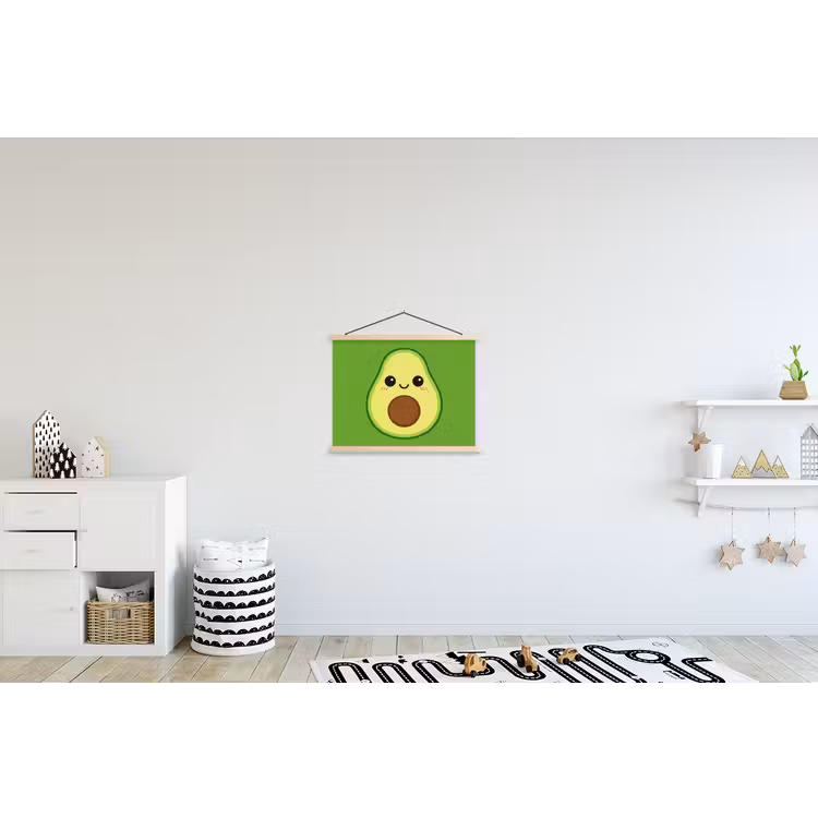 Schoolplaat - Avocado - Groen - Speels — 3