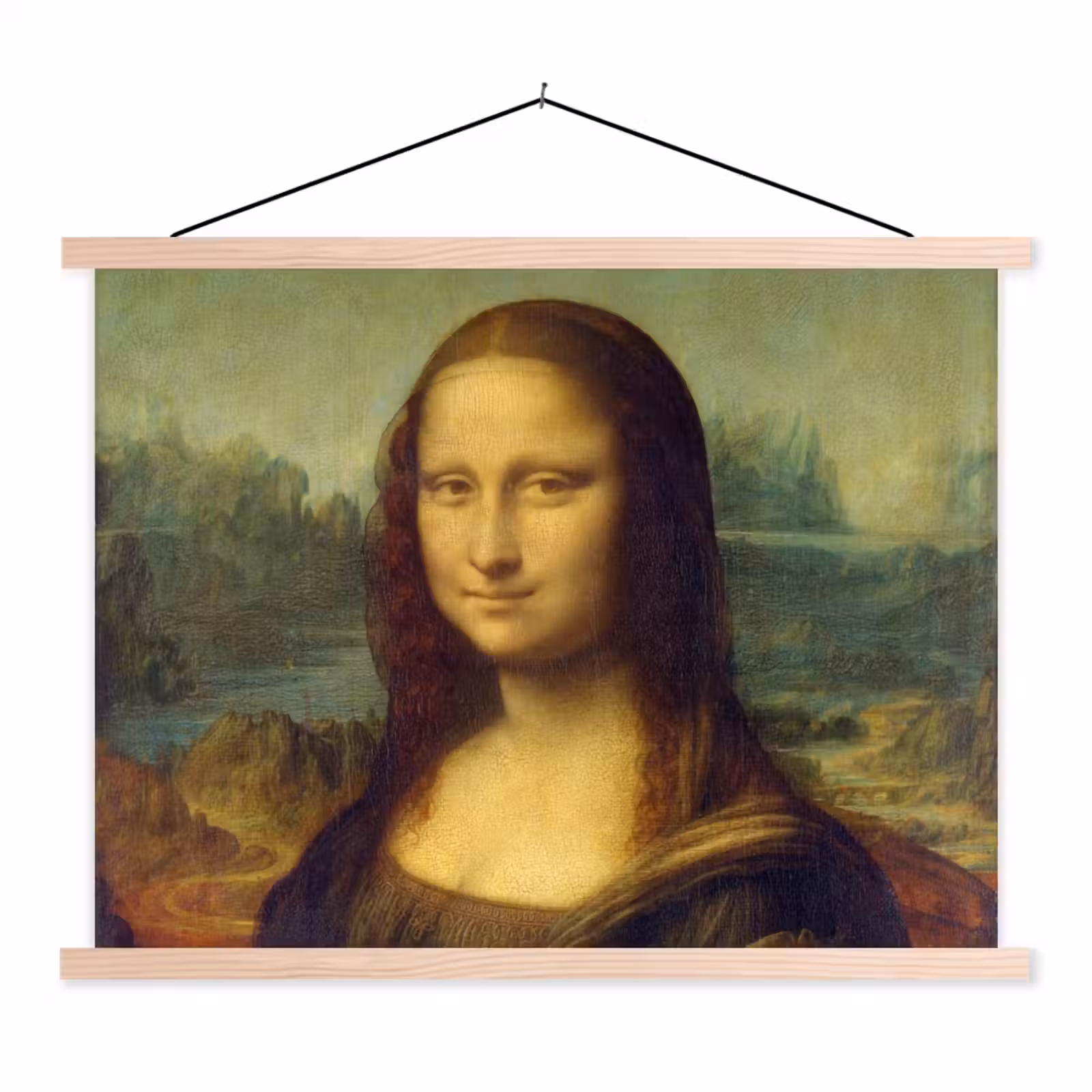 Schoolplaat - Mona Lisa - Leonardo da Vinci — 1