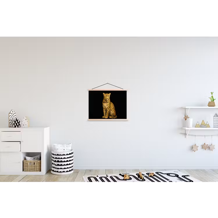 Schoolplaat - Panter - Realistisch - Bruin — 3