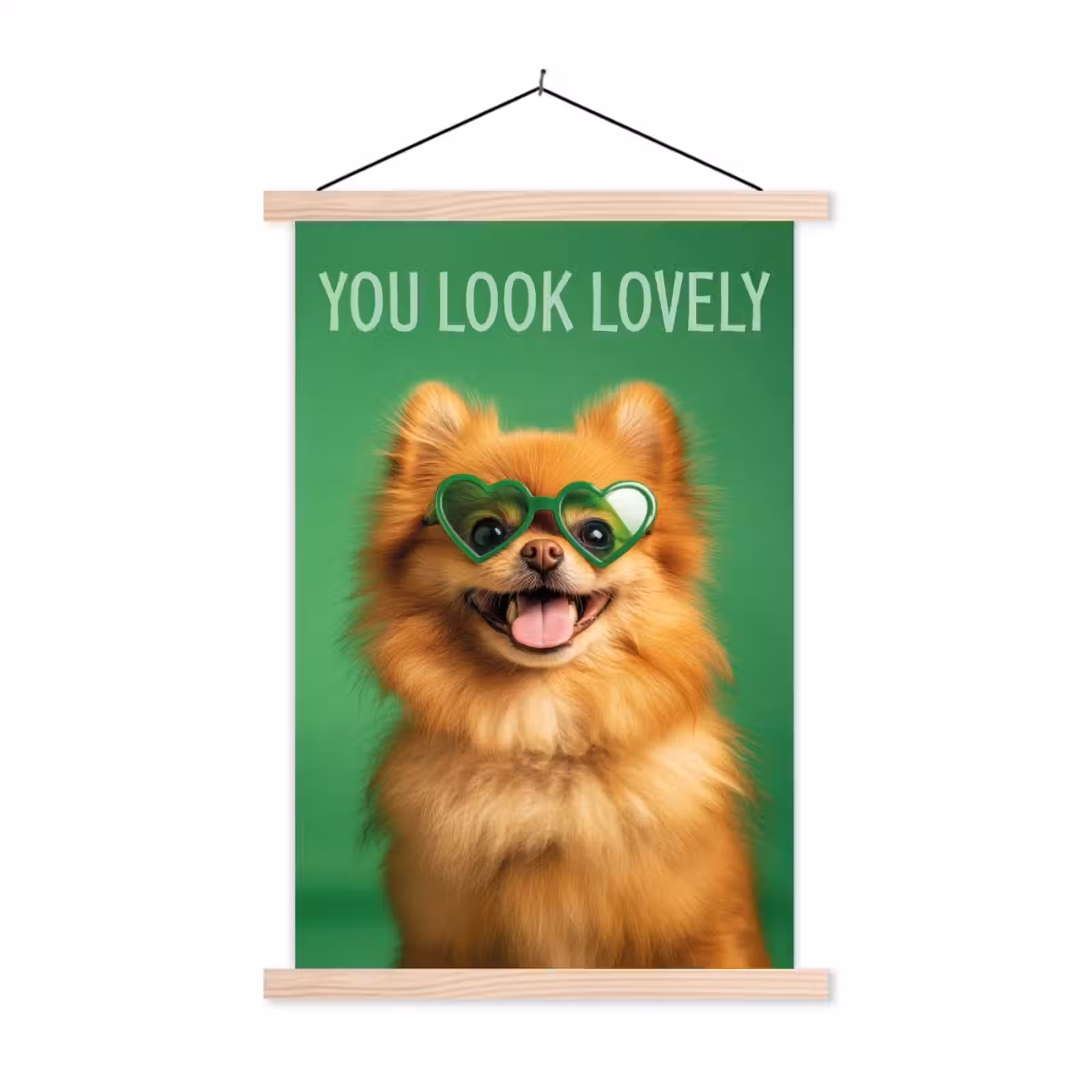 Schoolplaat - Hond - Zonnebril - Valentijn - Love — 1