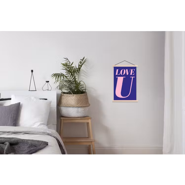Schoolplaat - Love - Blauw - Valentijn — 2