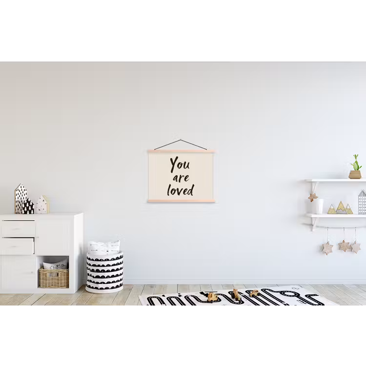 Schoolplaat - Minimalistisch - Beige - Love — 3