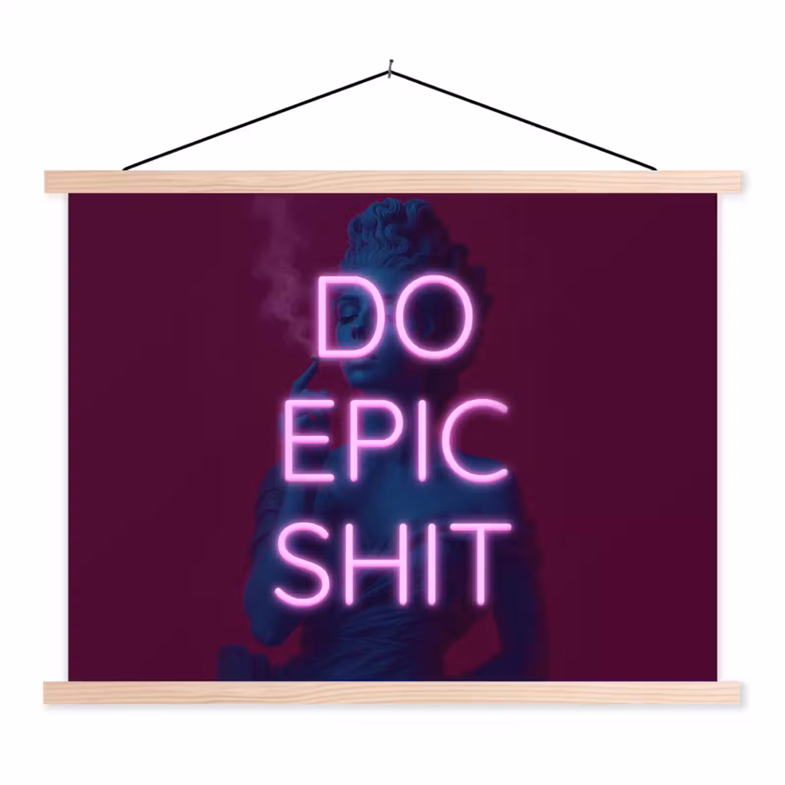 Schoolplaat - Buste - Neon - LED - Letters — 1