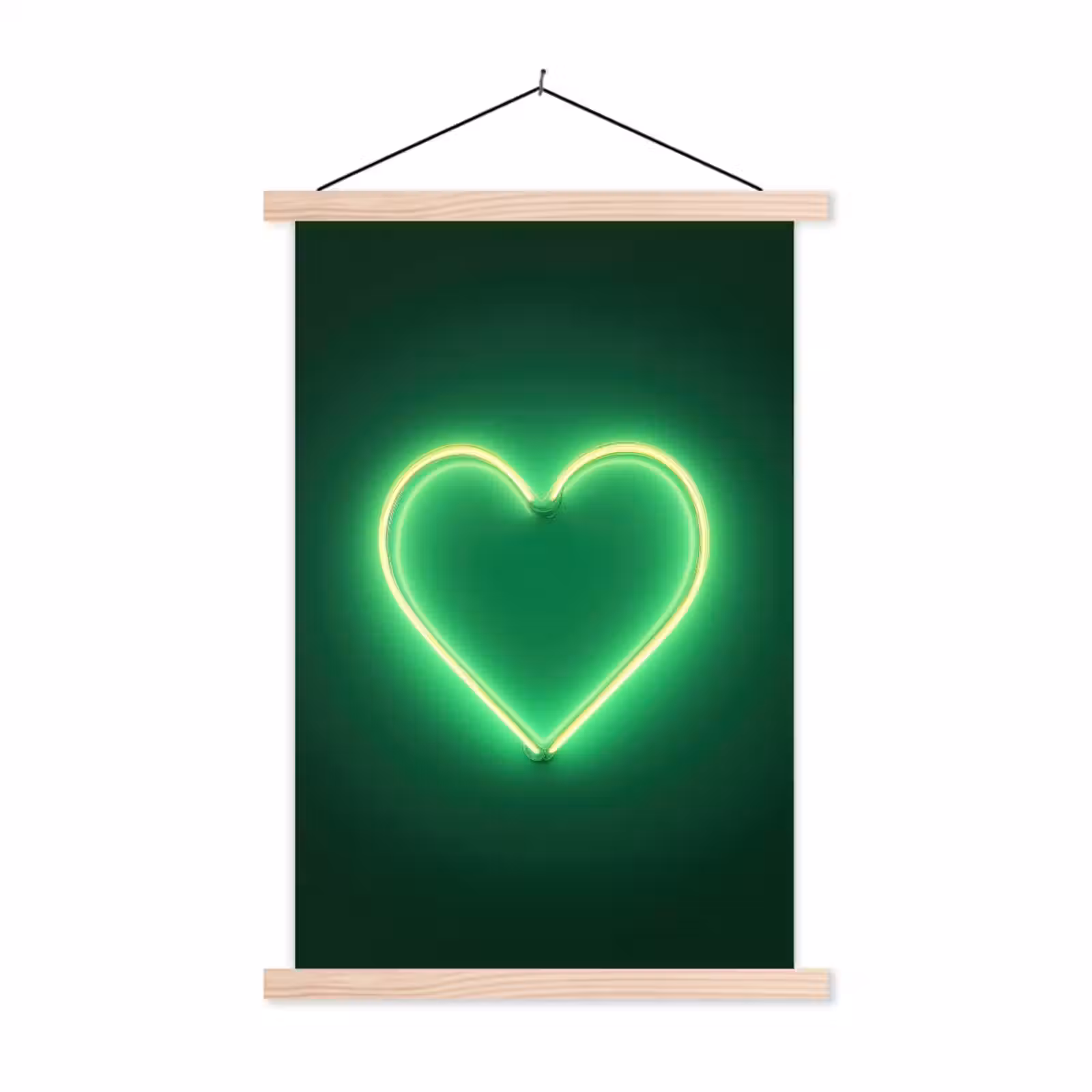 Schoolplaat - Neon - Groen - Licht — 1