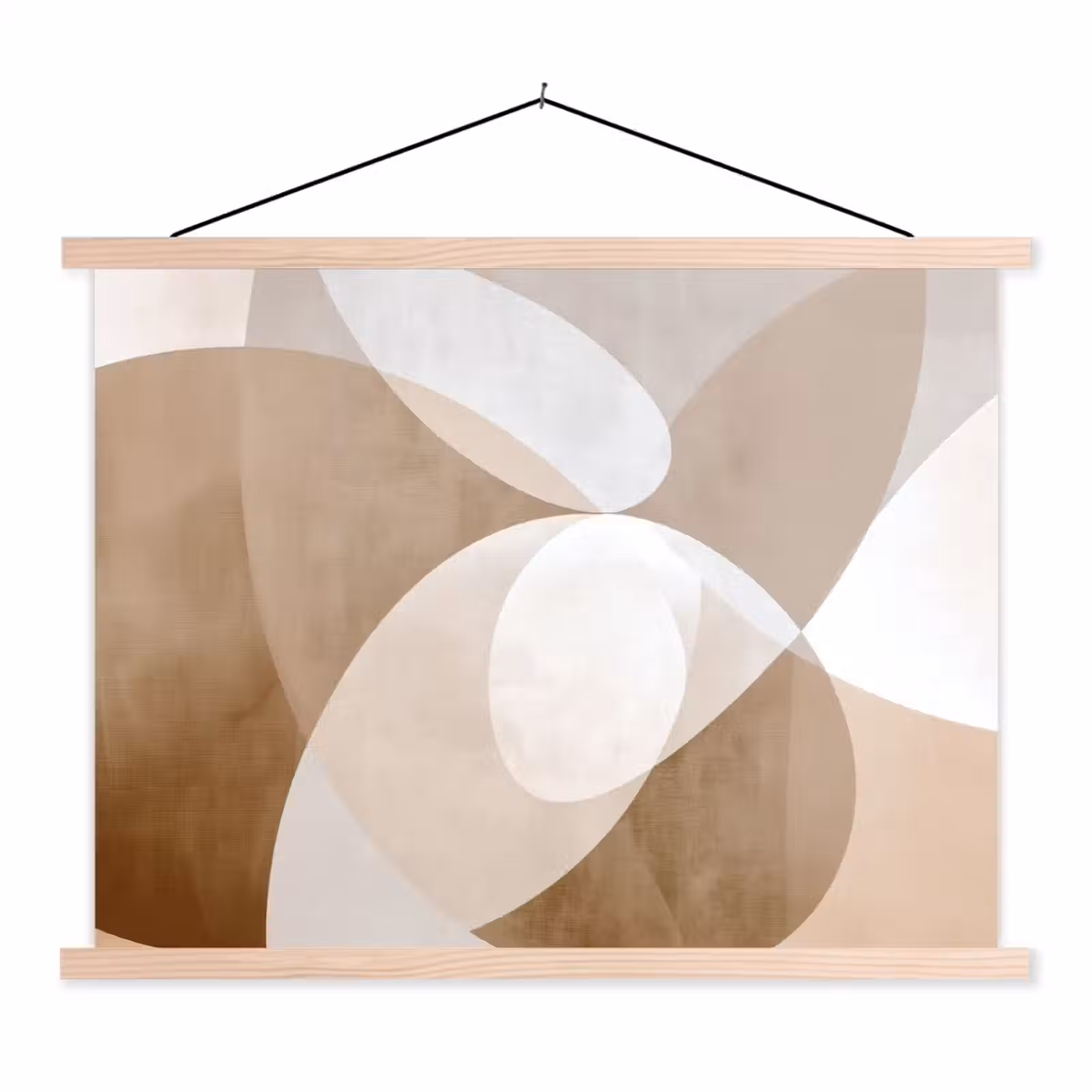 Schoolplaat - Ovale vormen - Transparant - Zachte overgang — 1