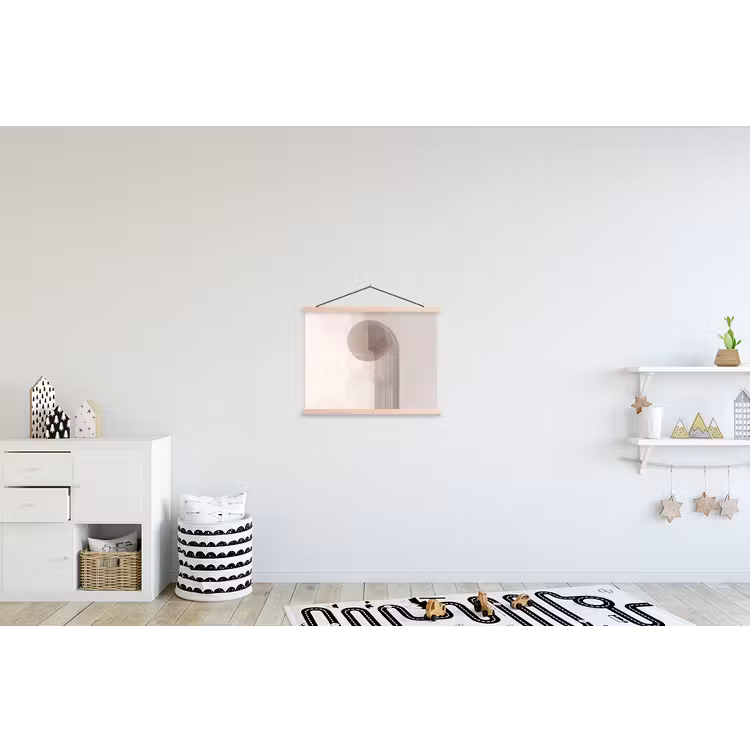 Schoolplaat - Minimalistisch - Cirkel - Lichtgrijs — 3