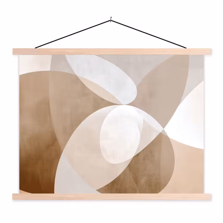 Schoolplaat - Ovale vormen - Transparant - Zachte overgang — 1
