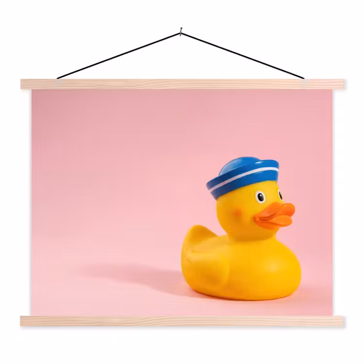 Schoolplaat - Matroos - Eend - Roze — 1