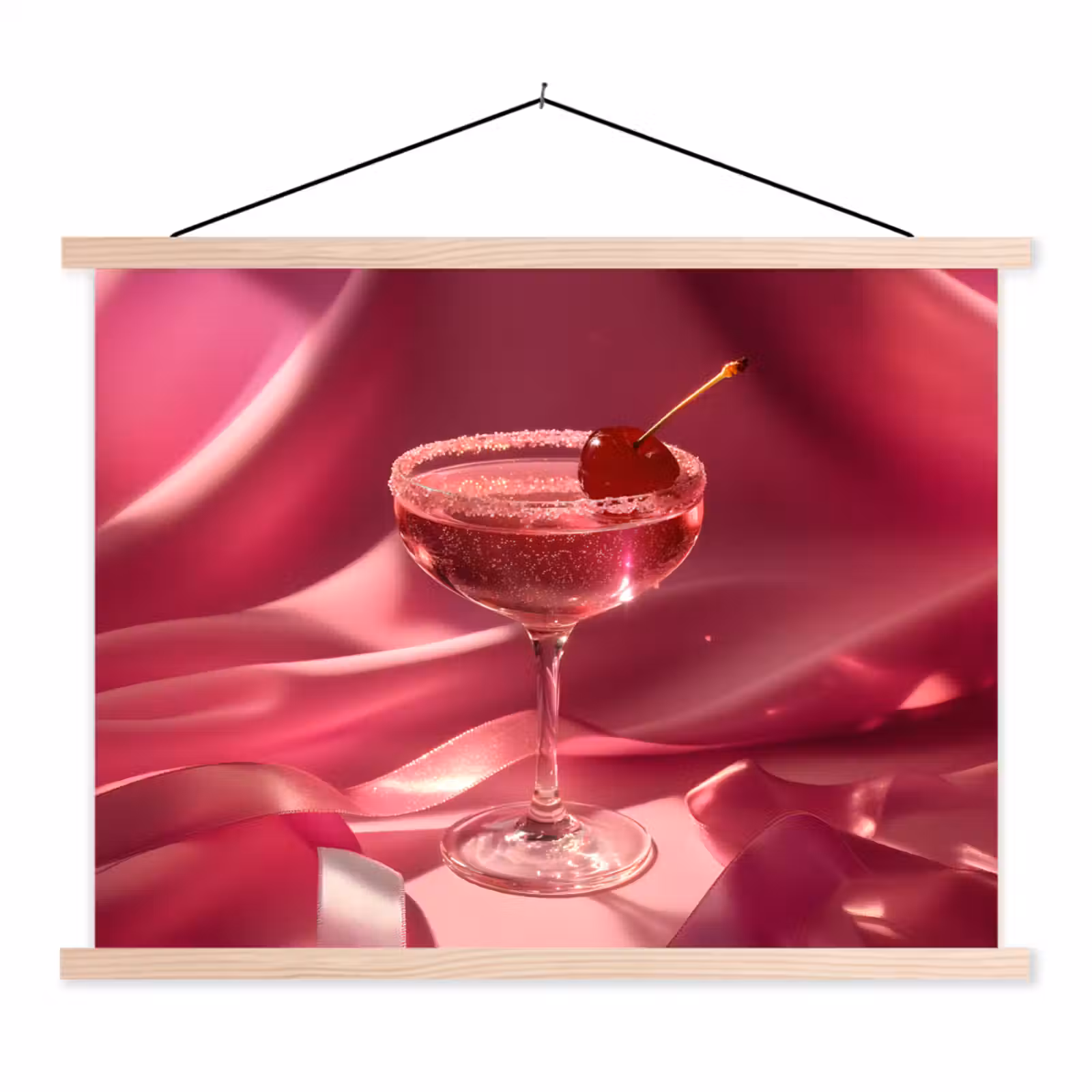 Schoolplaat - Cocktail - Pink - Luxe — 1