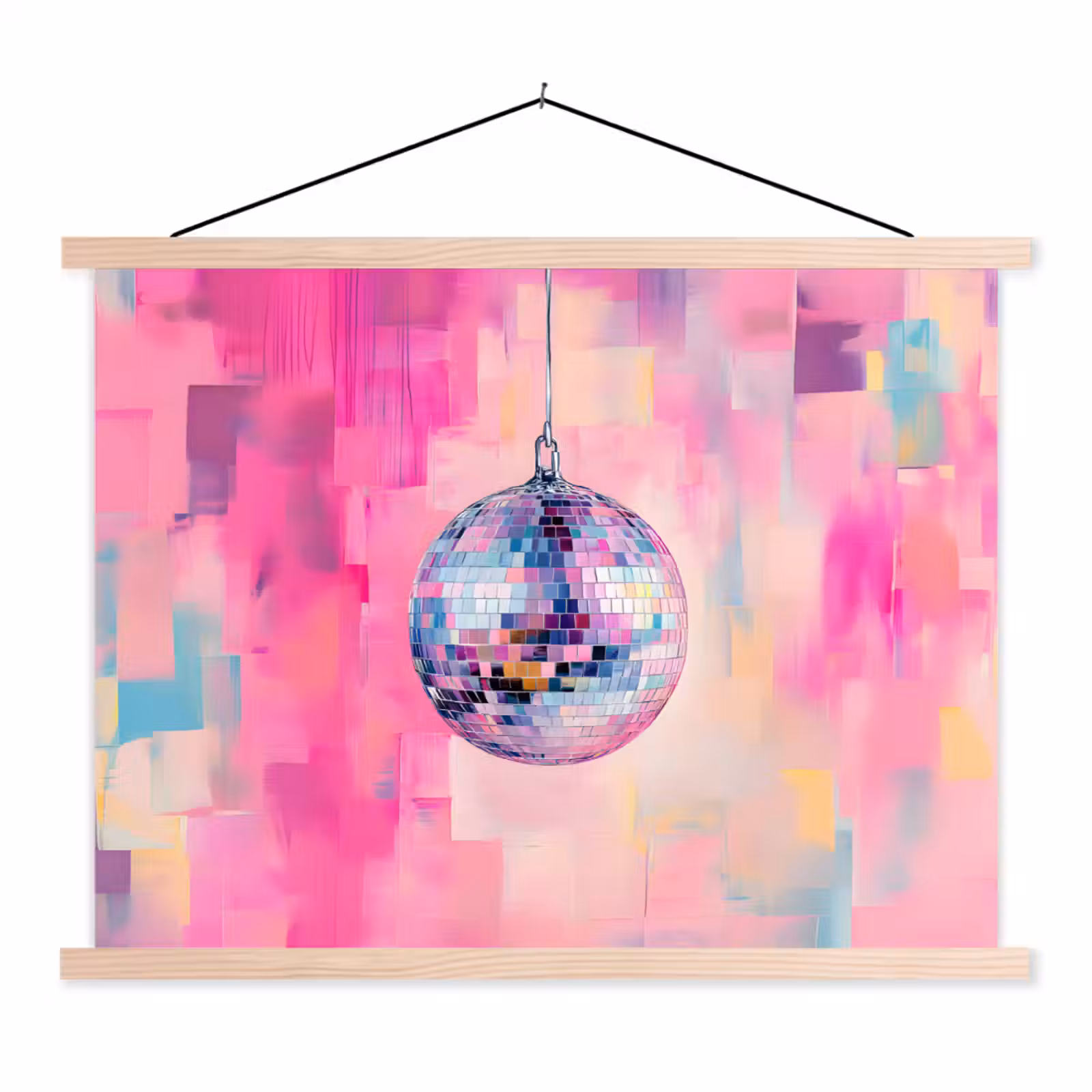 Schoolplaat - Discobal - Pink - Verf — 1