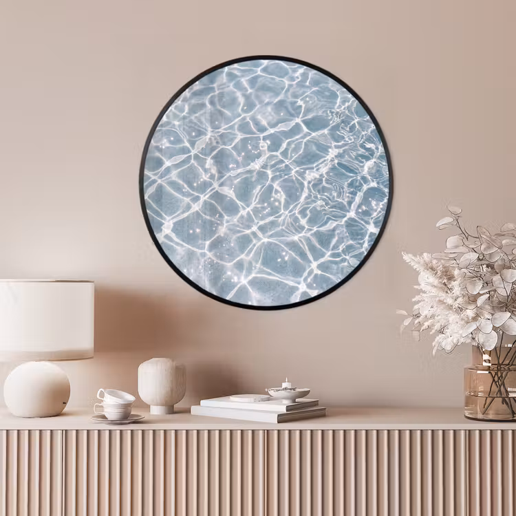 Ronde fotolijst - Water - Reflectie - Zonlicht — 4
