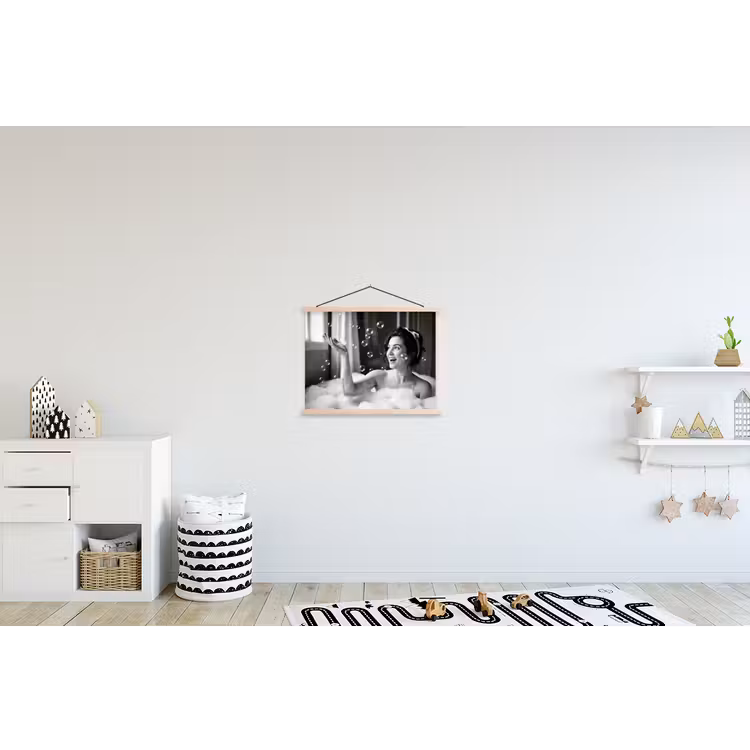 Schoolplaat - Bad - Bubbels - Zwart - Wit — 3