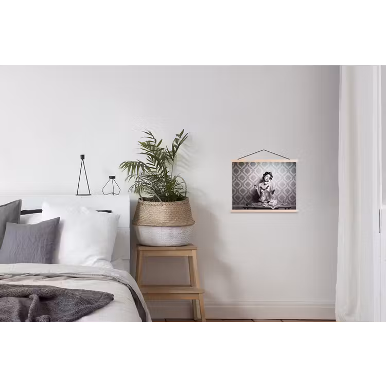 Schoolplaat - Chic - Vrouw - Zwart - Wit — 2