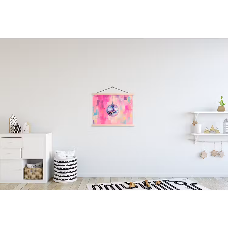 Schoolplaat - Discobal - Pink - Verf — 3