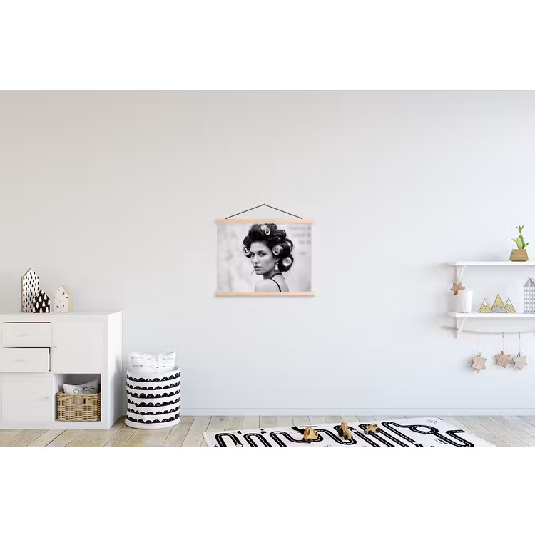 Schoolplaat - Edgy - Vrouw - Zwart - Wit — 3