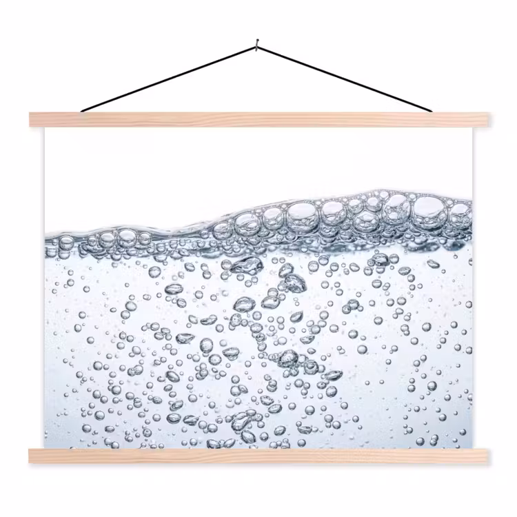 Schoolplaat - Luchtbellen - Water - Dynamisch — 1