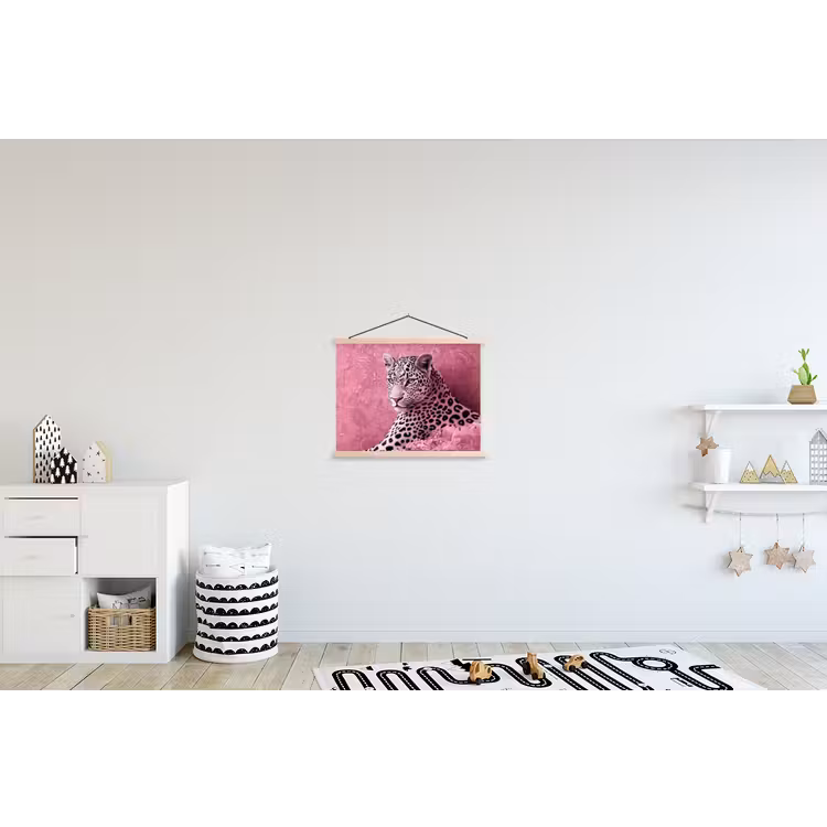 Schoolplaat - Panter - Luxe - Roze — 3