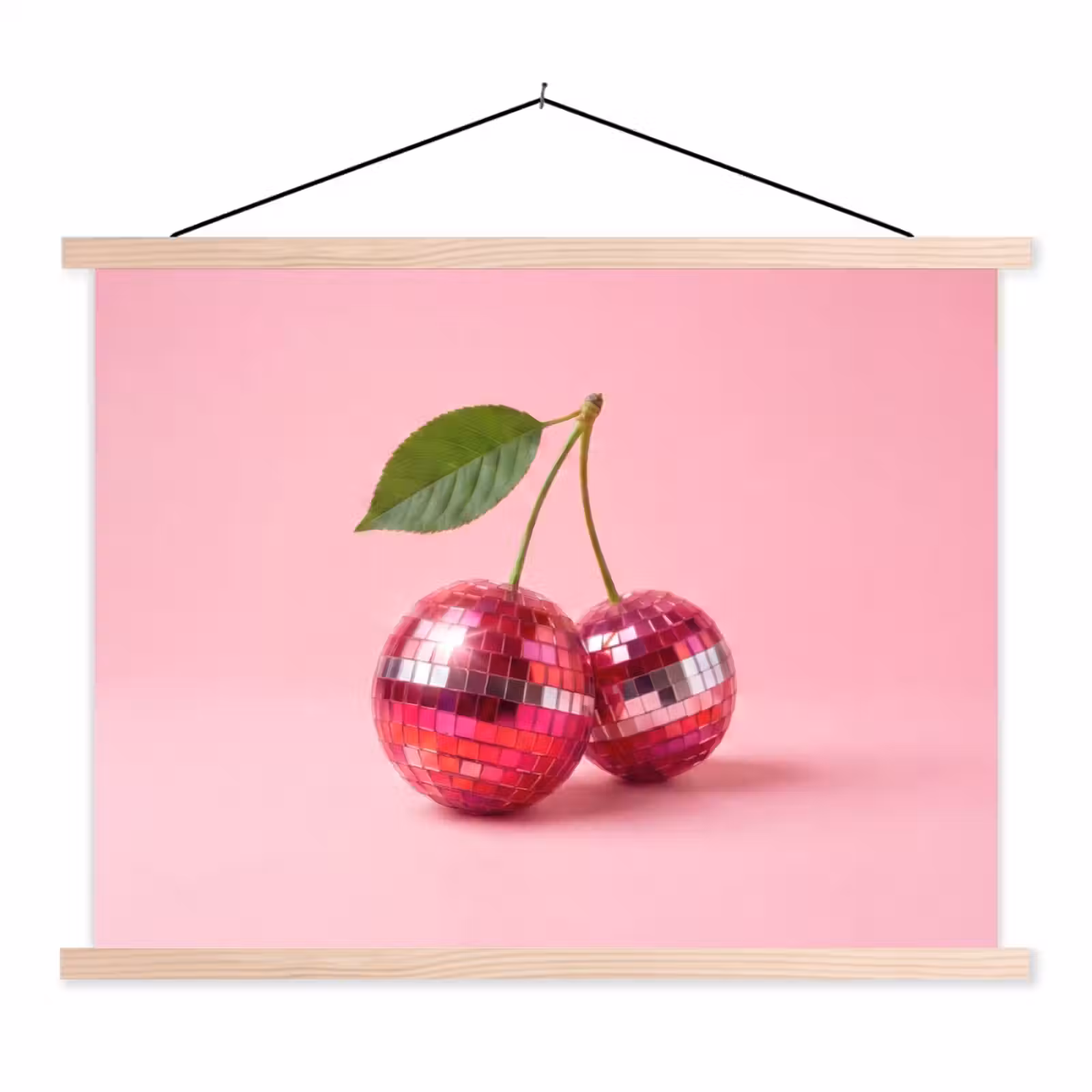 Schoolplaat - Disco - Kersen - Roze — 1