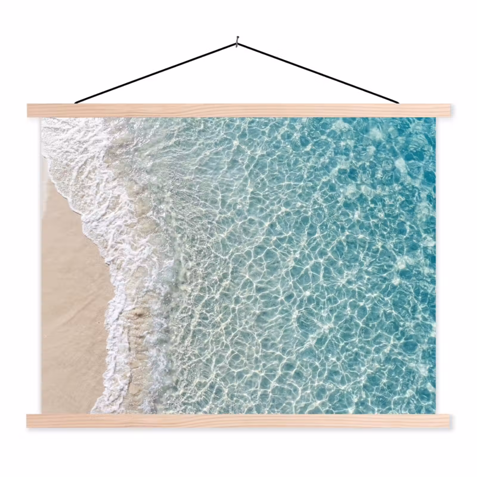 Schoolplaat - Kust - Zand - Blauw — 1