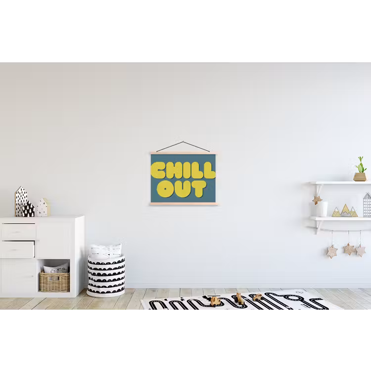 Schoolplaat - Chill out - Geel - Blauw — 3