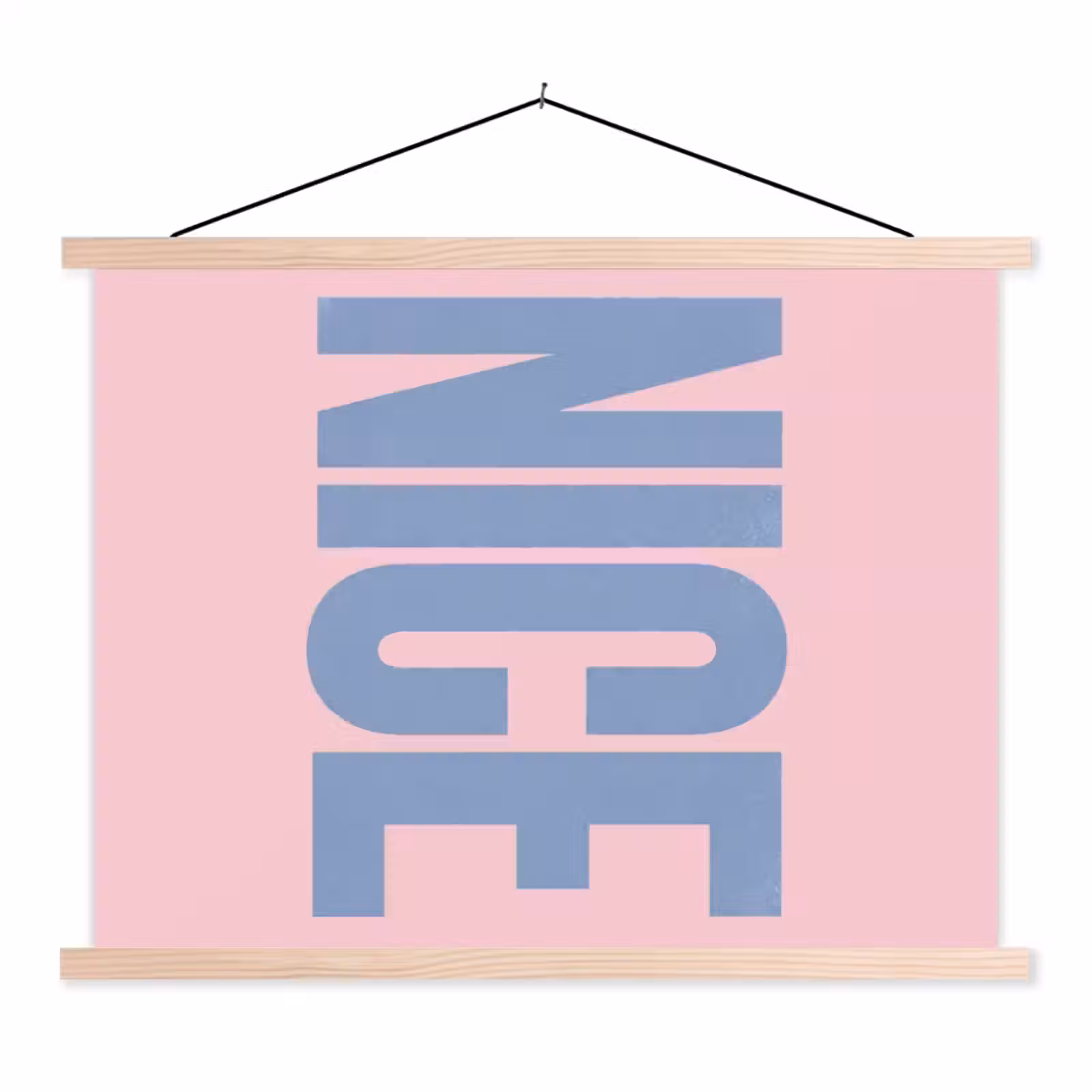 Schoolplaat - Nice - Paars - Roze — 1