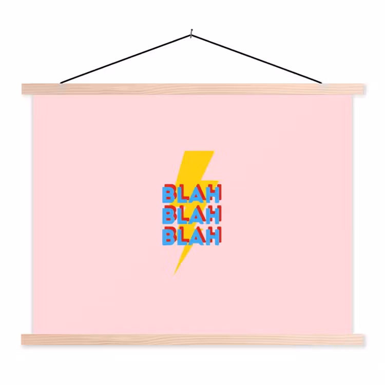 Schoolplaat - Blah - Bliksem - Roze — 1