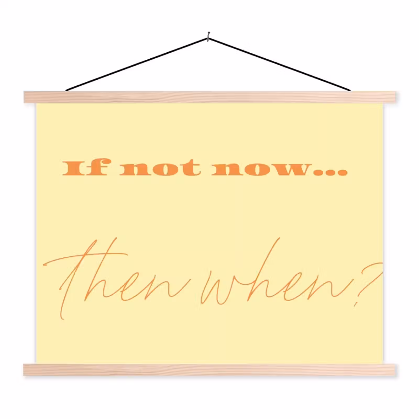 Schoolplaat - Geel - Oranje - if not now then when — 1