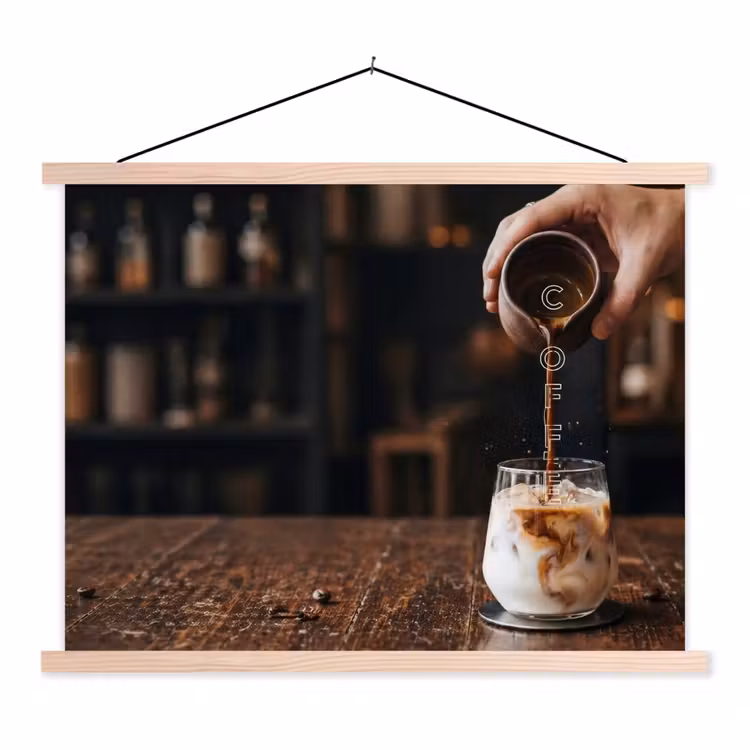 Schoolplaat - Espresso - Melk - Café — 1