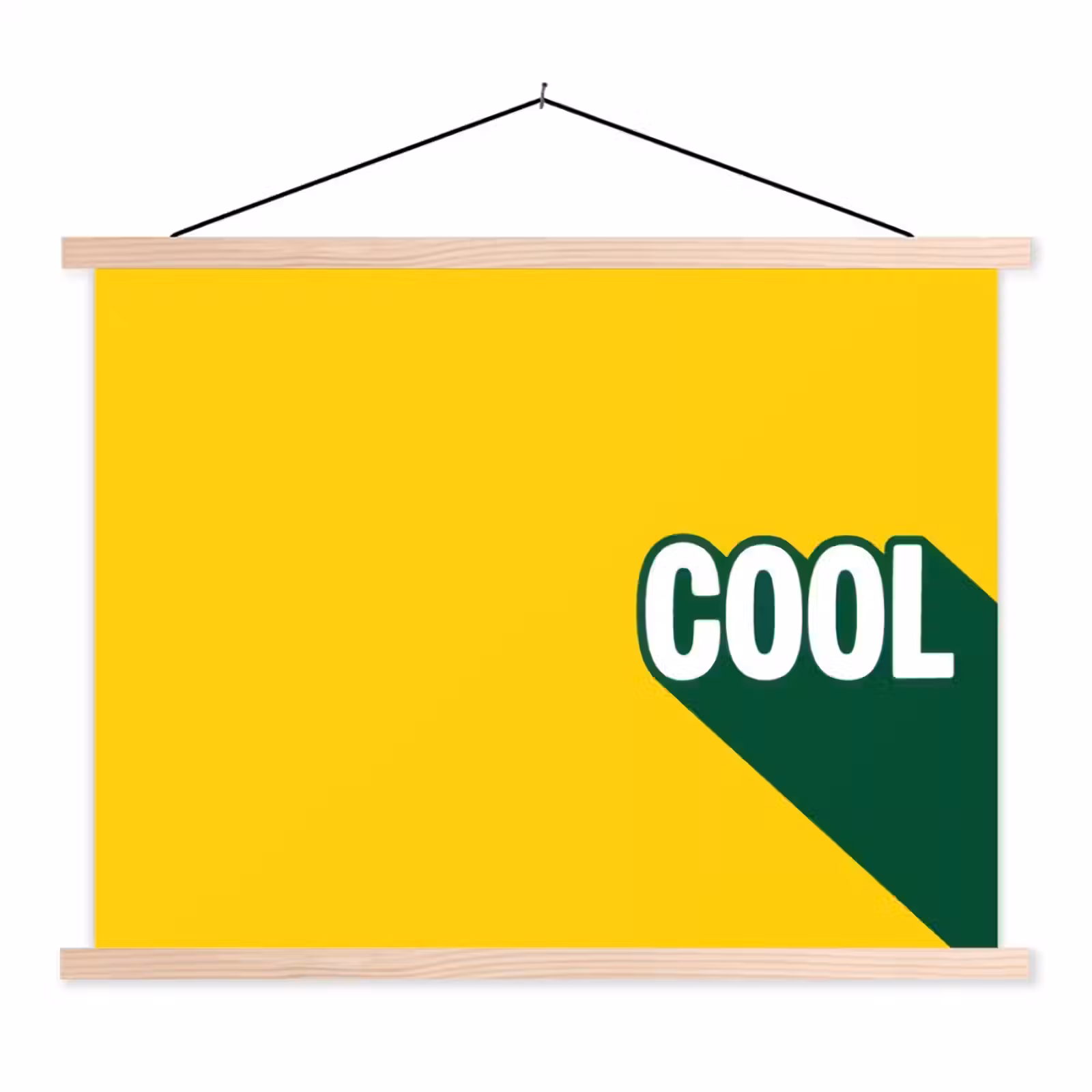 Schoolplaat - Cool - Geel - Groen — 1