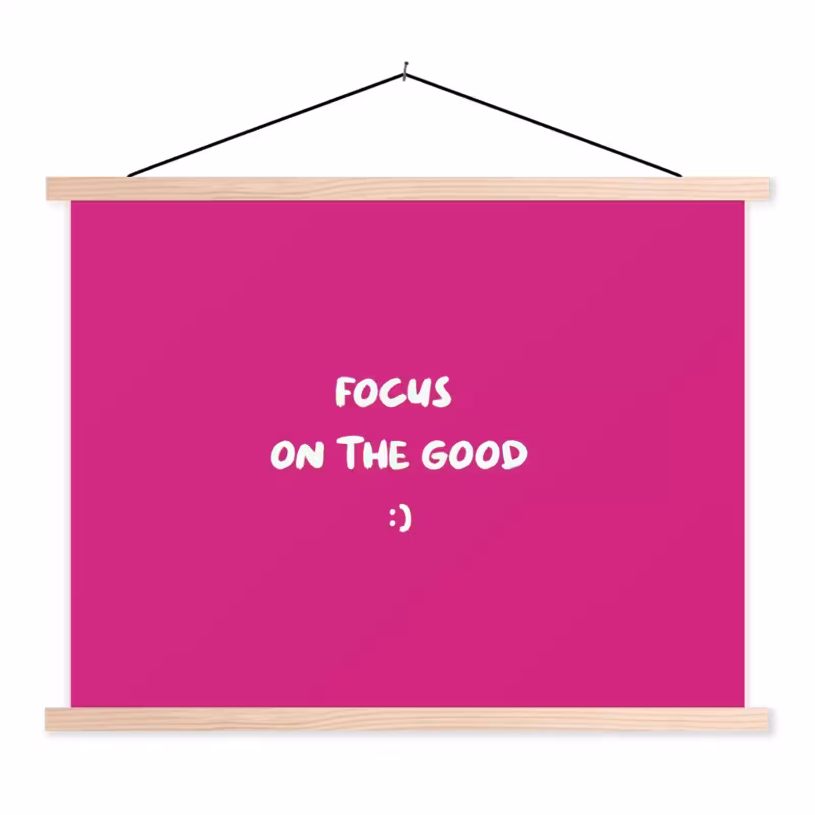 Schoolplaat - Focus - Smiley - Roze — 1