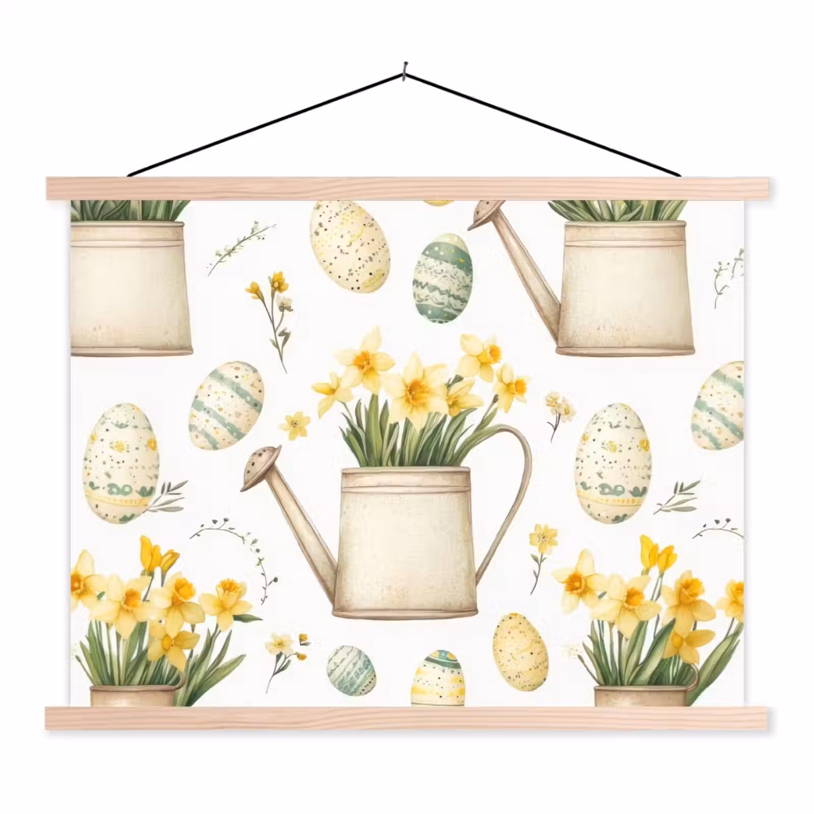 Schoolplaat - Gieter - Bloemen - Eieren — 1