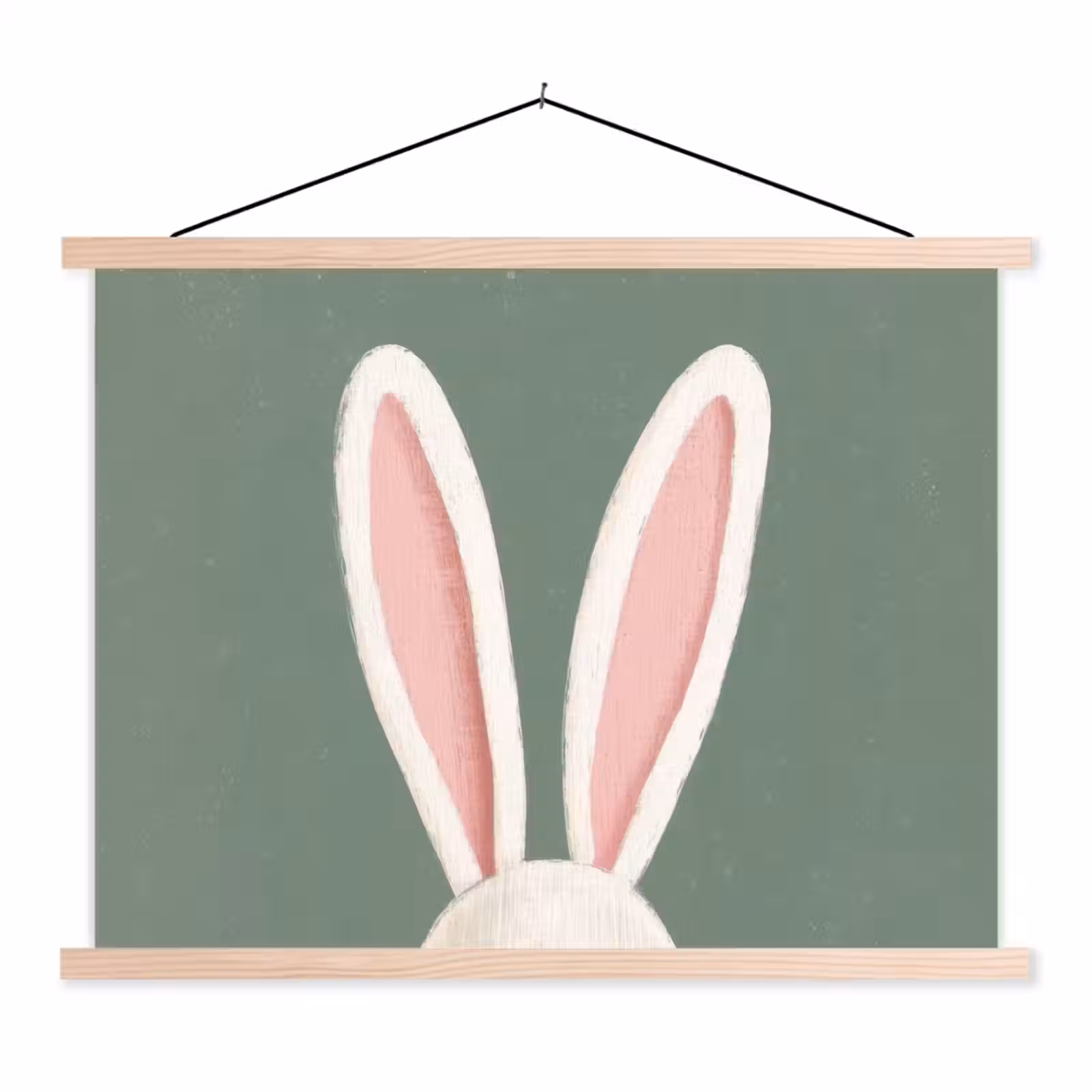 Schoolplaat - Hazen - Oren - Roze — 1