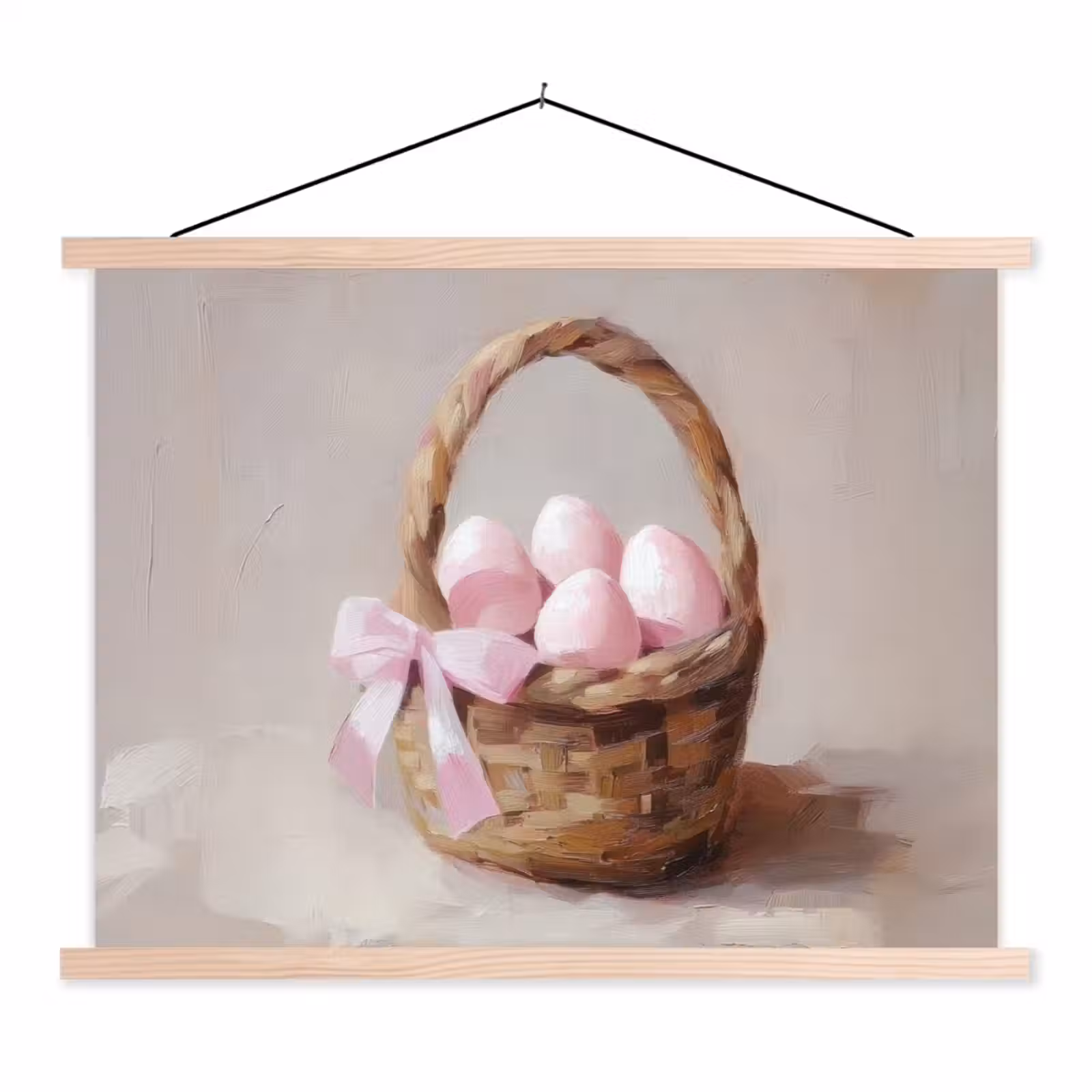 Schoolplaat - Mand - Eieren - Roze — 1