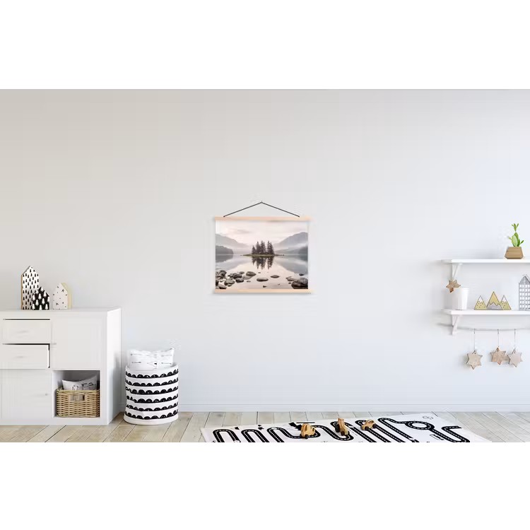 Schoolplaat - Meer - Bergen - Landschap - Groen — 3