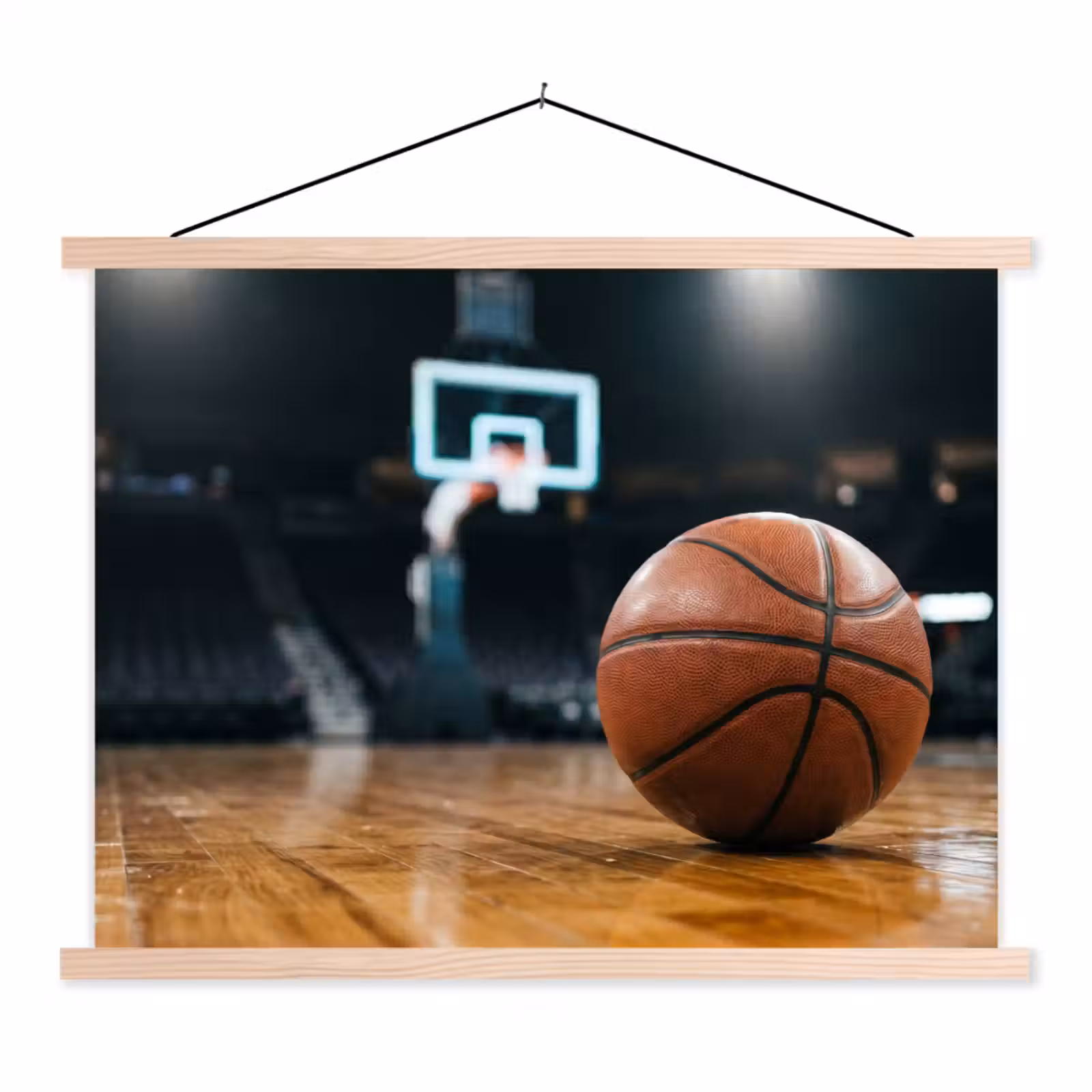 Schoolplaat - Basketbal - Arena - Sport — 1