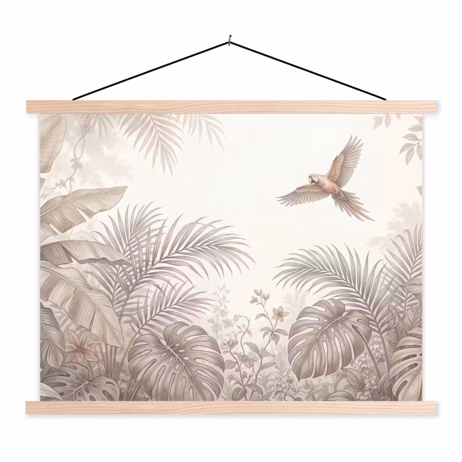 Schoolplaat - Papagaai - Jungle - Tropisch — 1