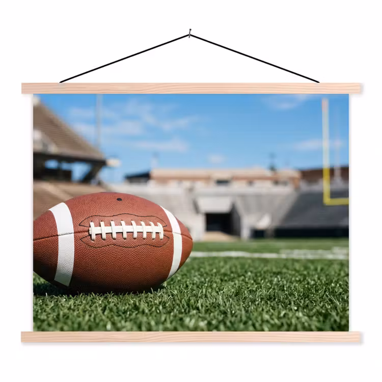 Schoolplaat - Football - Veld - Stadion - Sport — 1