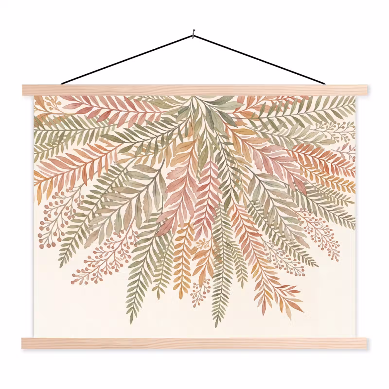 Schoolplaat - Botanisch - Aquarel - Kleurrijk — 1