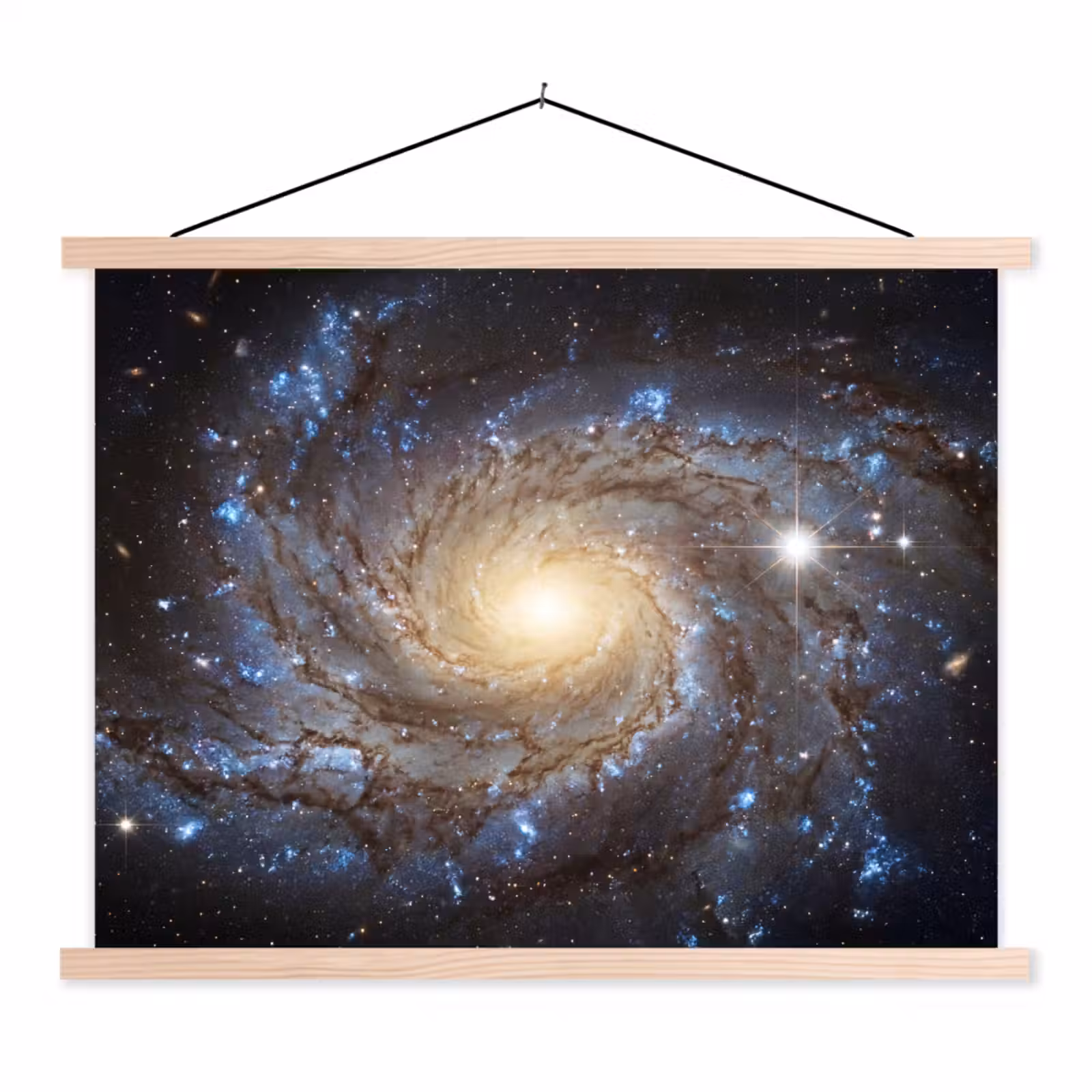 Schoolplaat - Kosmos - Sterrenstelsel - Donker — 1