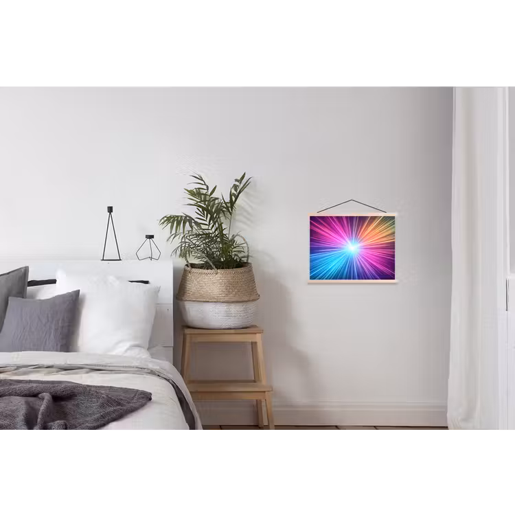 Schoolplaat - Abstract - Light - Burst - Modern - Colorful — 2