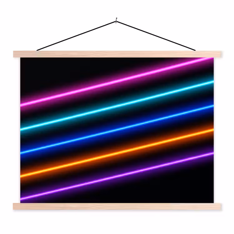 Schoolplaat - Esthetiek - Retro - Neon — 1