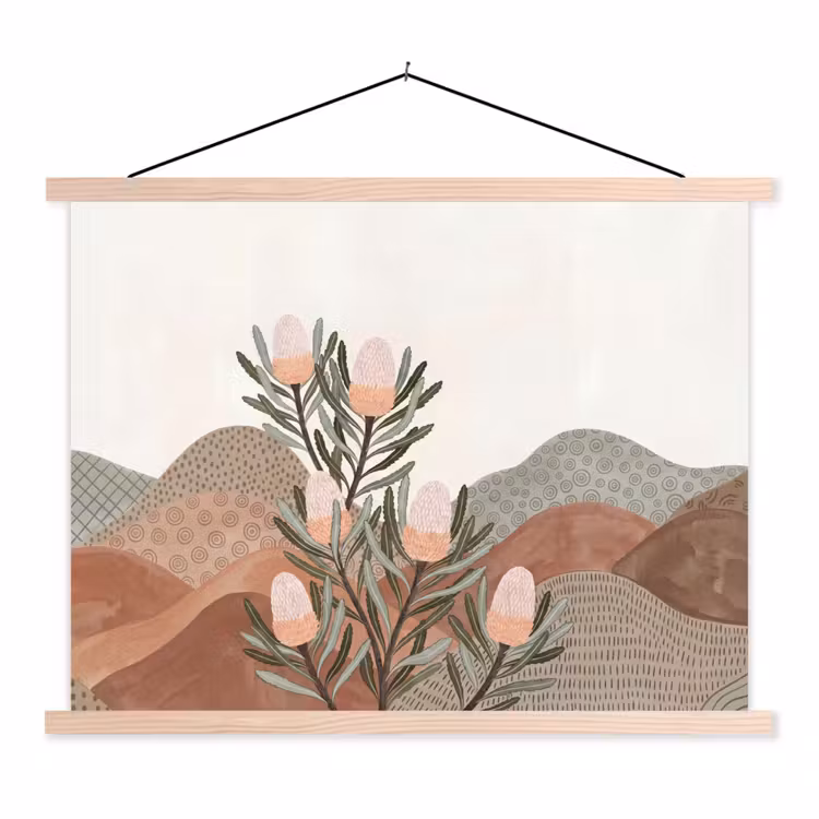Schoolplaat - Modern - Heuvels - Terracotta — 1