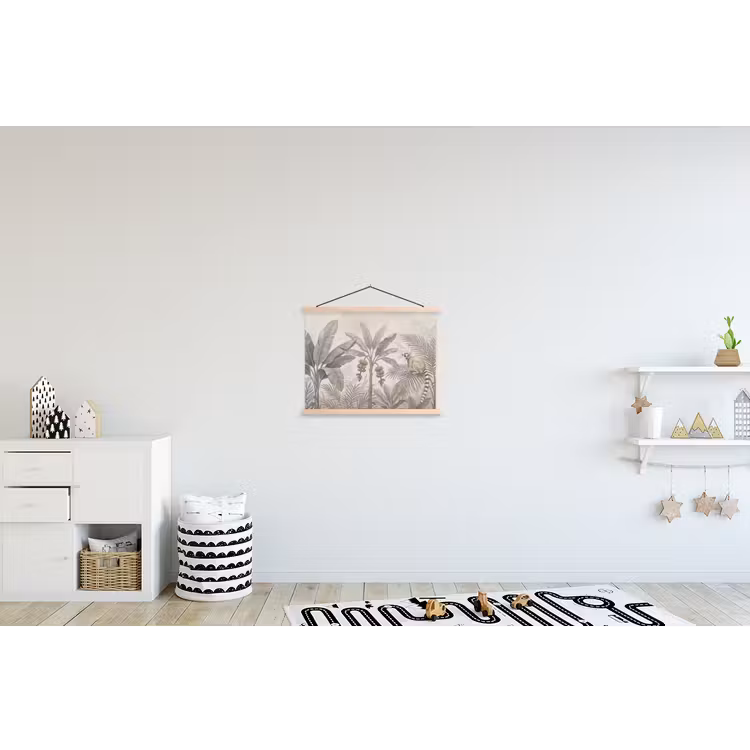 Schoolplaat - Natuur - Jungle - Ringstaartmaki - Bruin — 3
